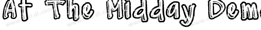 At The Midday Demo字体转换
